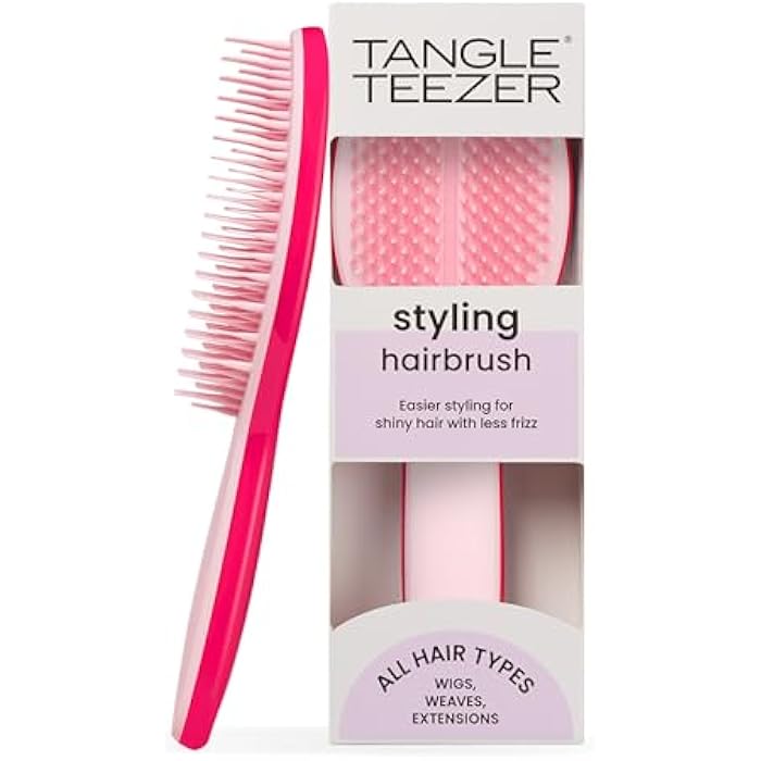 TANGLE TEEZER The ultimate styler bright pink - Image 1